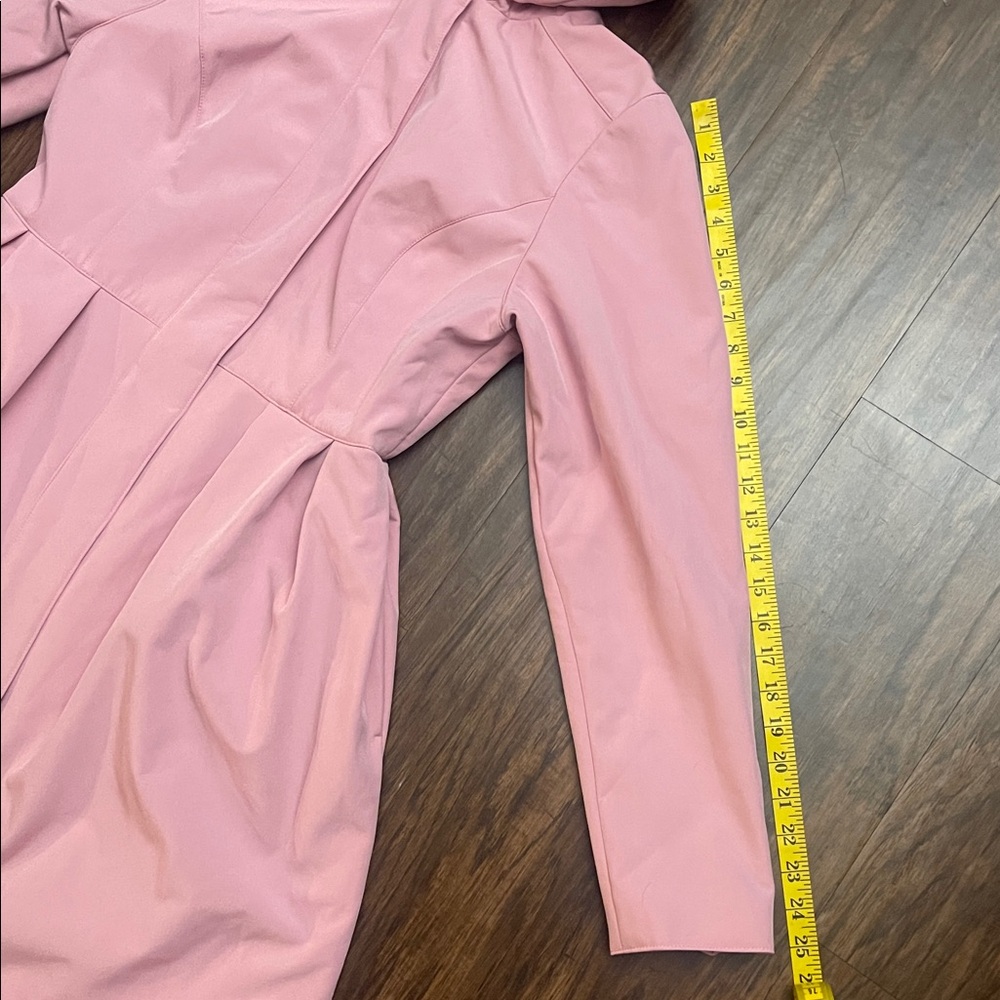 EUC RainSisters RARE Full Circle fit and flare pink Raincoat M - Picture 9 of 16